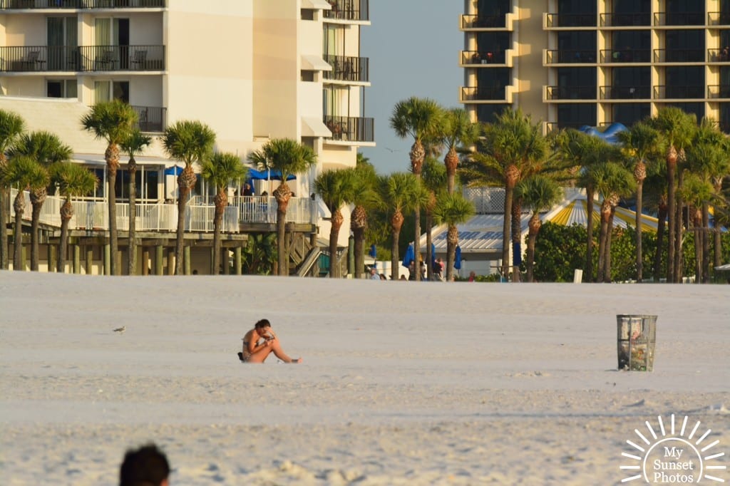 Clearwater Beach - being alone